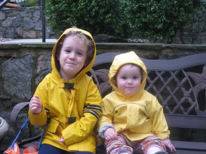 Getting ready for a rainy day outing